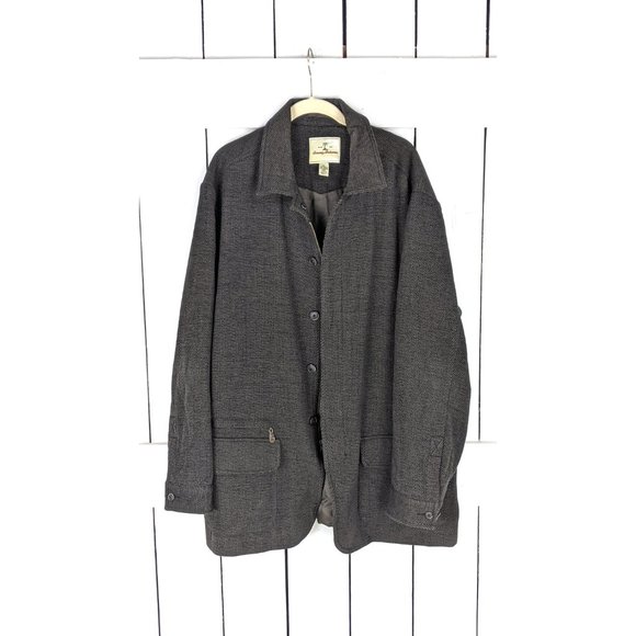 Tommy Bahama wool blend mens coat jacket xlarge - Picture 3 of 4